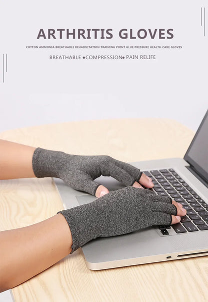 Compression Arthritis Gloves Cotton Joint Pain Relief Wrist Support Hand Brace Women Men Therapy Wristband Compression Gloves