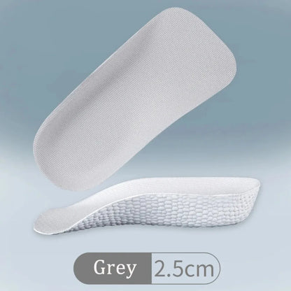 Arch support Invisible height Insole New Durable Convenient to Use Half Insole Breathable Increasing Half Insole for Men Women