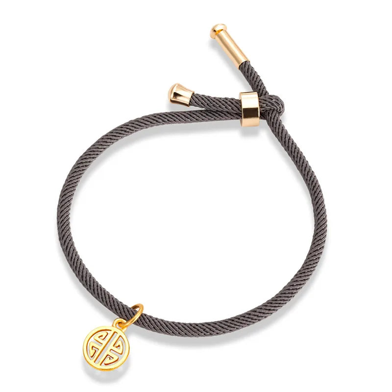 Handmade Woven Milan Thread Rope Couples Bracelets for Women Men Gather Wealth Lucky Bracelet Adjustable Jewelry Accessories