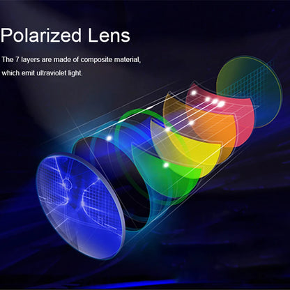 VIVIBEE Polarized Night Vision Glasses for Men Driving 2026 Metal Frame Yellow Nightvision UV400 Women Goggles