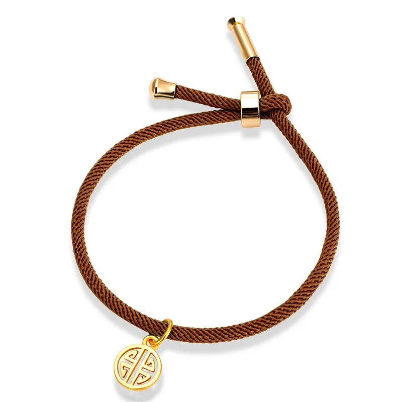 Handmade Woven Milan Thread Rope Couples Bracelets for Women Men Gather Wealth Lucky Bracelet Adjustable Jewelry Accessories