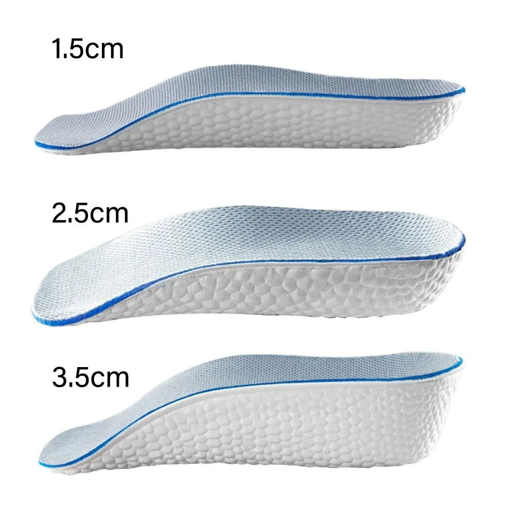 Arch support Invisible height Insole New Durable Convenient to Use Half Insole Breathable Increasing Half Insole for Men Women