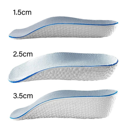 Arch support Invisible height Insole New Durable Convenient to Use Half Insole Breathable Increasing Half Insole for Men Women