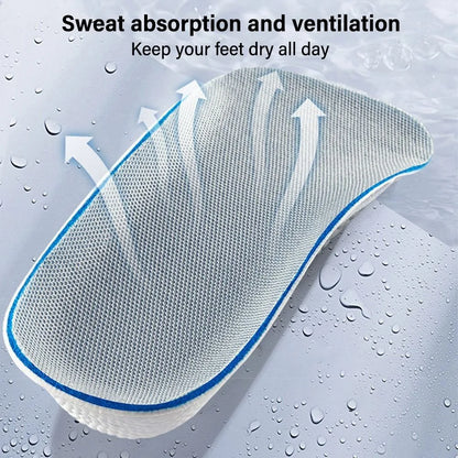 Arch support Invisible height Insole New Durable Convenient to Use Half Insole Breathable Increasing Half Insole for Men Women