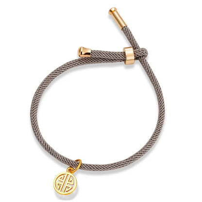 Handmade Woven Milan Thread Rope Couples Bracelets for Women Men Gather Wealth Lucky Bracelet Adjustable Jewelry Accessories