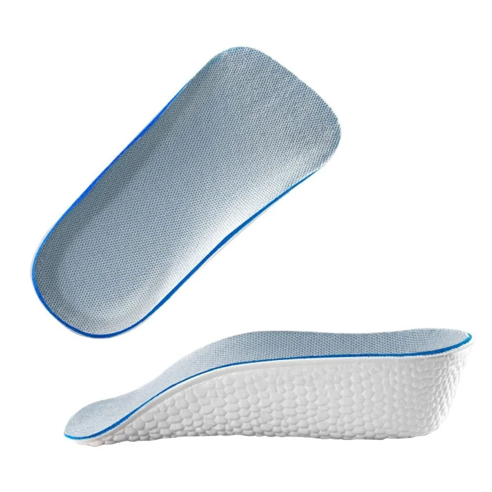 Arch support Invisible height Insole New Durable Convenient to Use Half Insole Breathable Increasing Half Insole for Men Women