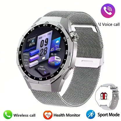 LAXASFIT 2026 New Smart Watch Bluetooth Calling Fitness Tracking Music Playback Health Monitor Smartwatch for Men Women