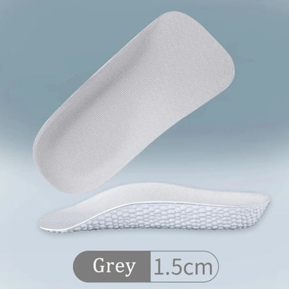 Arch support Invisible height Insole New Durable Convenient to Use Half Insole Breathable Increasing Half Insole for Men Women